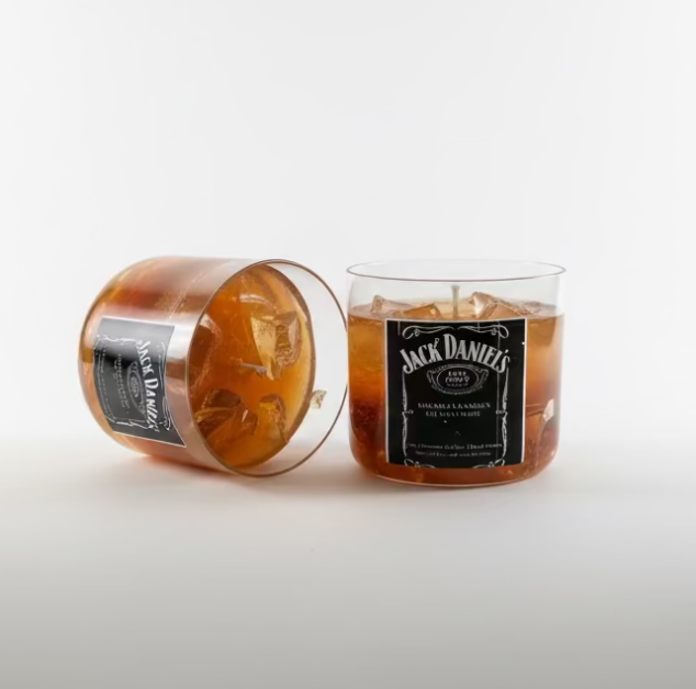 Handgjort geleljus, Whisky