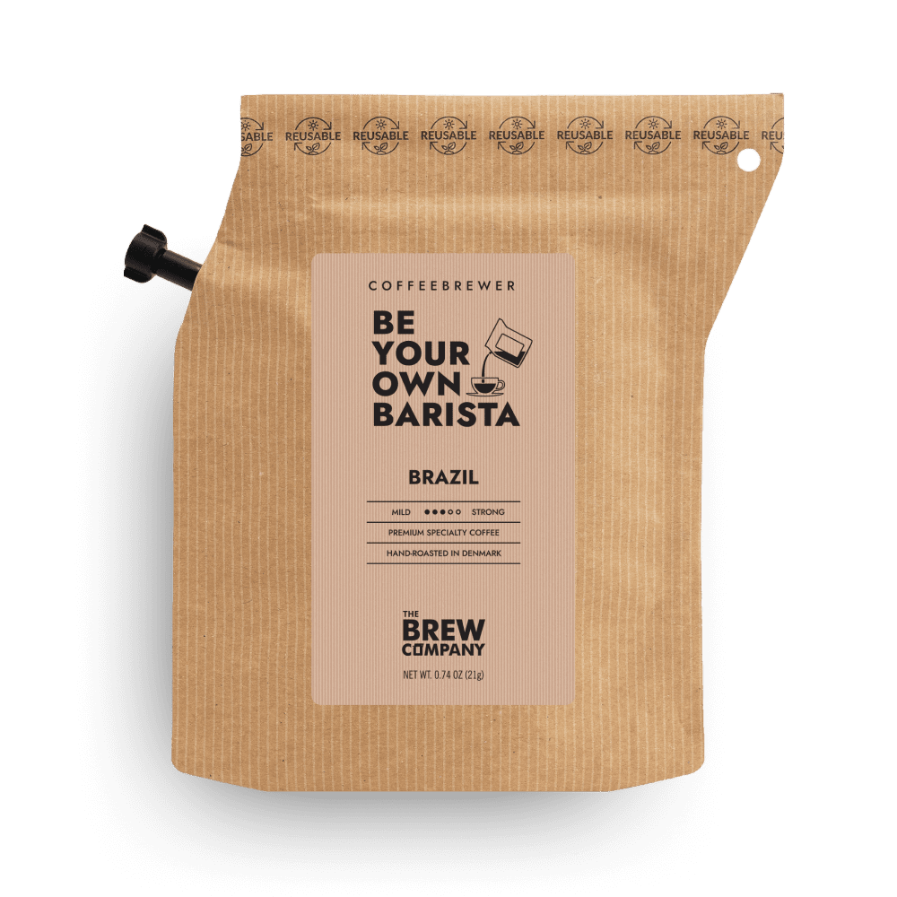 Brazilkaffe i påsbryggare
