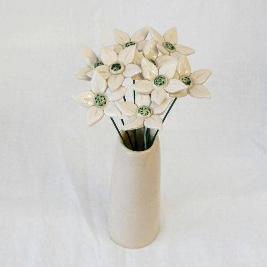 Edelweiss i keramik, 1 stk
