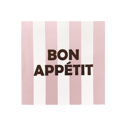 Pappersservetter Bon appétit
