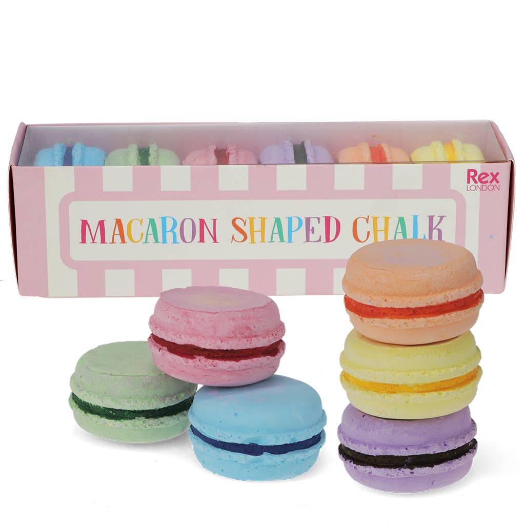 Asfaltskritor (set med 6) - Macaron