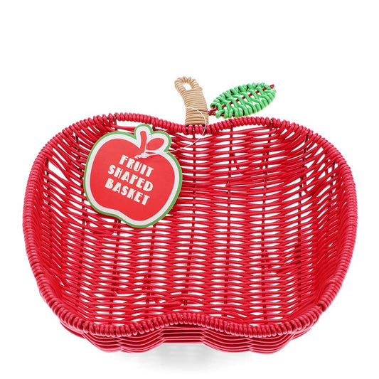 Flätad fruktkorg - Äpple