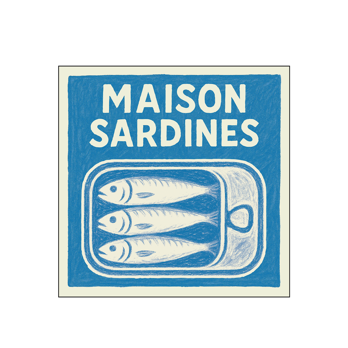 Pappersservetter Maison Sardines