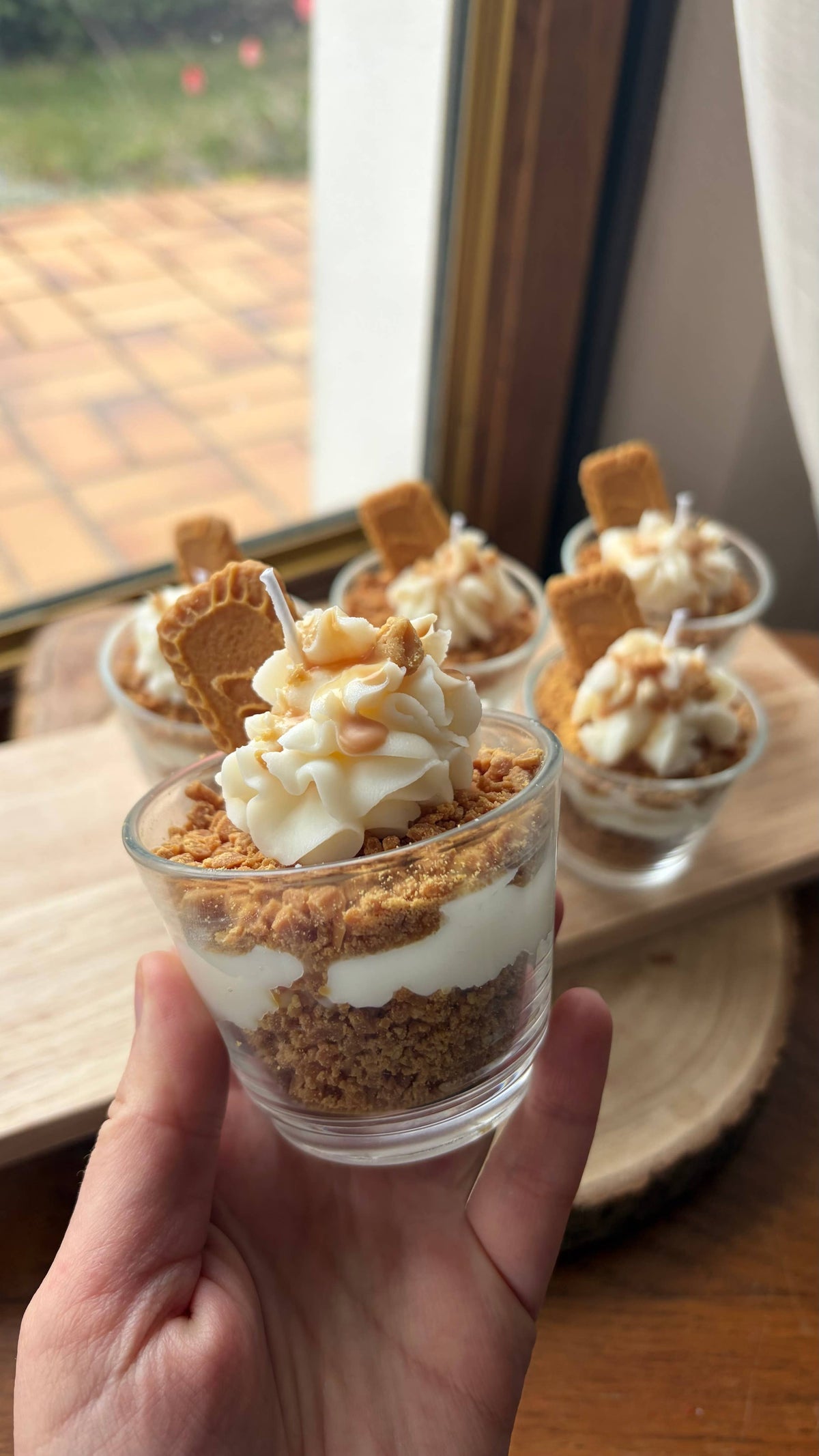 Handgjort ljus - Kaka