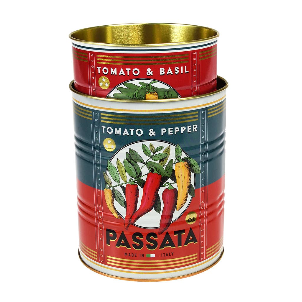 Plåtburkar (set om 2) - Passata