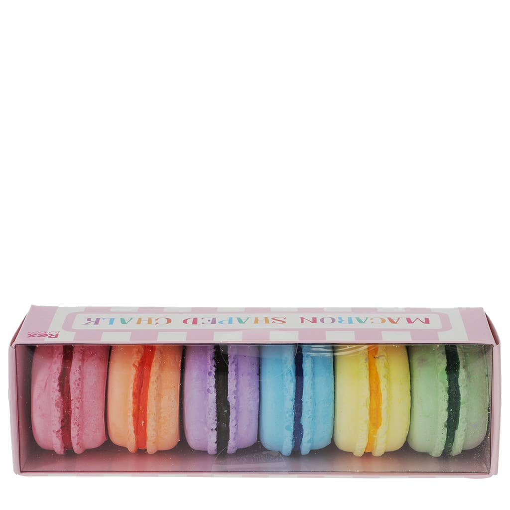 Asfaltskritor (set med 6) - Macaron