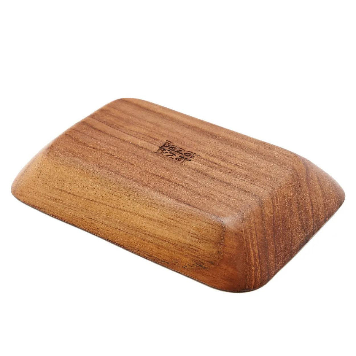 Fat av teakrot 13x9 cm