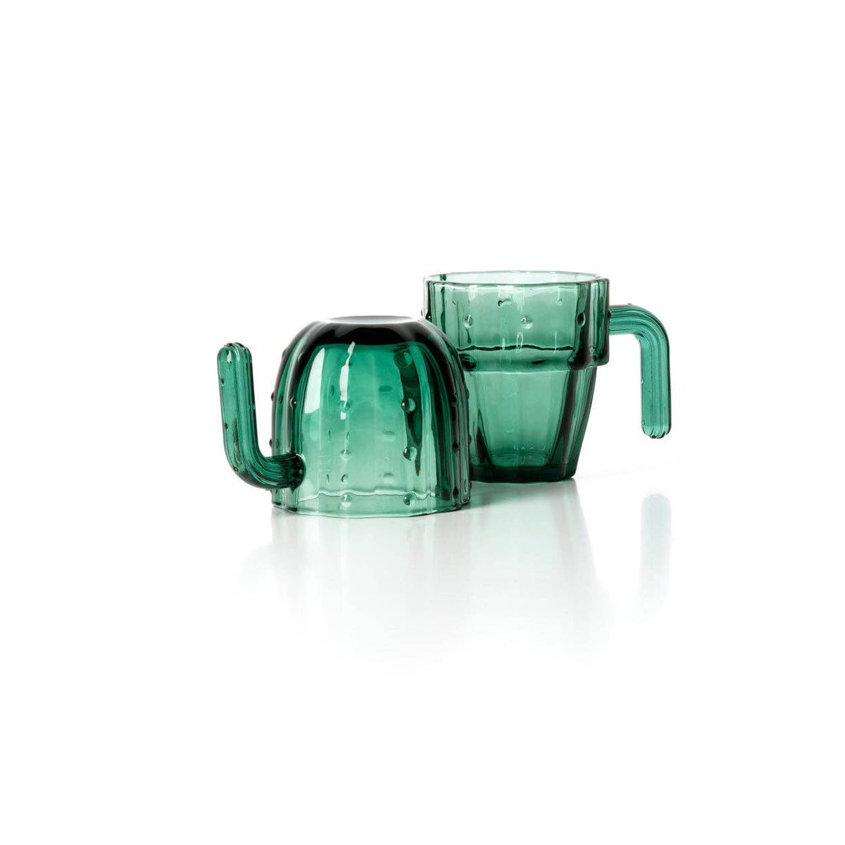Kaktus-stapel-glas - Set om 4