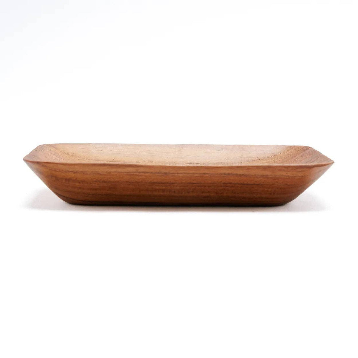Fat av teakrot 13x9 cm