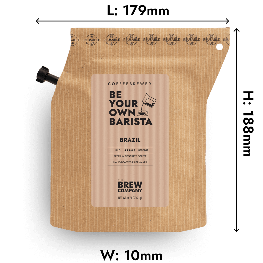 Brazilkaffe i påsbryggare
